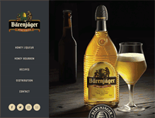 Tablet Screenshot of barenjagerhoney.com